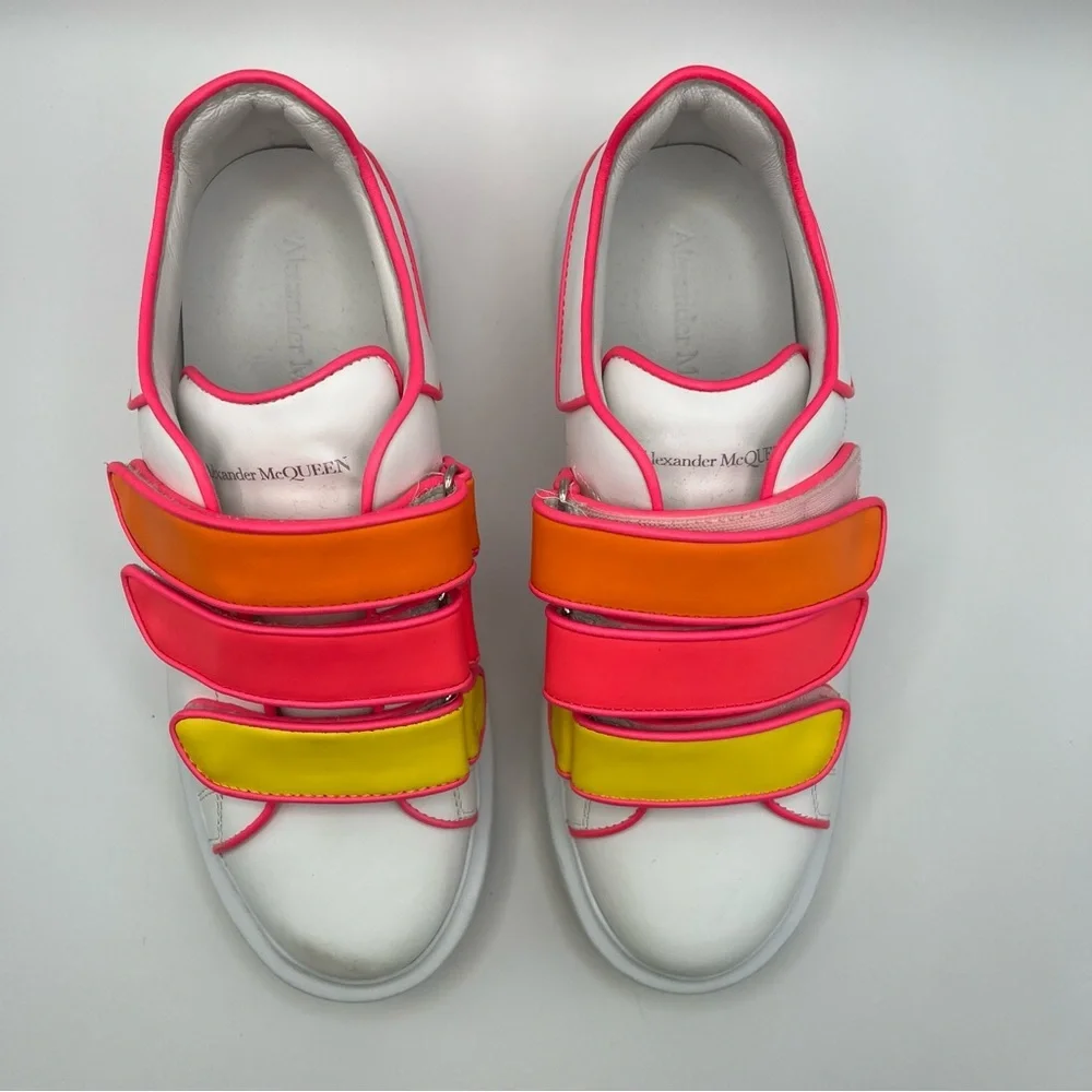 Alexander McQueen Women's Oversized Triple Strap Sneaker